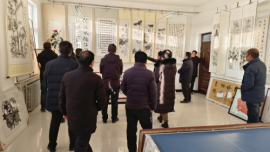 正寧：開(kāi)展“清風(fēng)廉韻潤(rùn)宮河”廉潔文化書(shū)畫(huà)展活動(dòng)