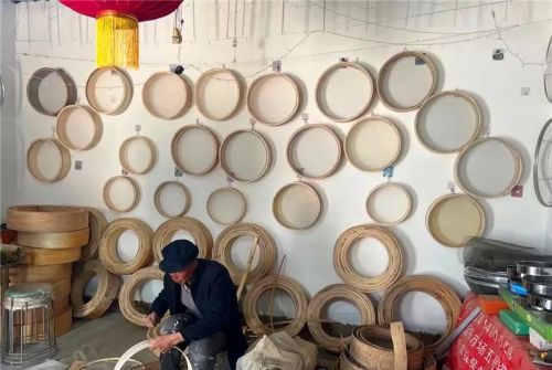 手工制籮。