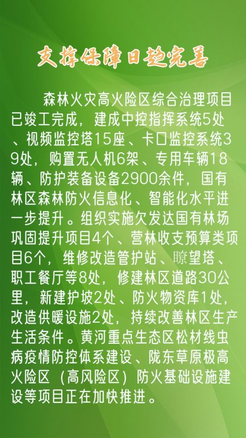 红色庆阳的绿色蝶变----2023年庆阳市林草发展成效回眸