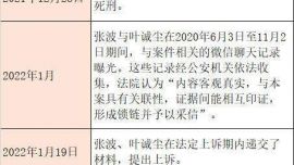 罪犯張波、葉誠(chéng)塵被執(zhí)行死刑，共謀作案聊天記錄曝光