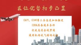 【聚焦兩會(huì)·海報(bào)】陸、空交通更加完善，區(qū)位優(yōu)勢(shì)初步凸顯