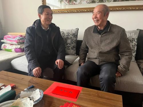 走訪慰問老干部蘇國虎