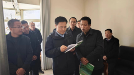合水縣森林草原防滅火指揮部總指揮督導(dǎo)全縣森林草原防滅火工作