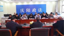 慶陽市委政法委理論中心組開展學(xué)習(xí)精益求精久久為功推動全市政法工作高質(zhì)量發(fā)展
