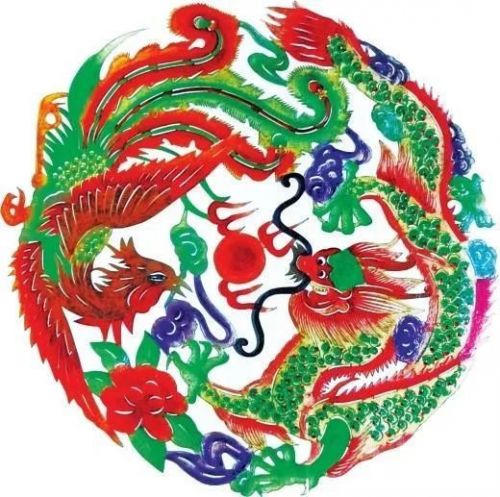 龙年大吉皮影