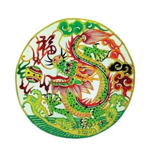 龙年大吉皮影