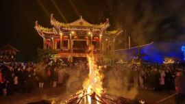 慶城:鄉(xiāng)賢研究會成功舉辦2024年燎疳篝火晚會