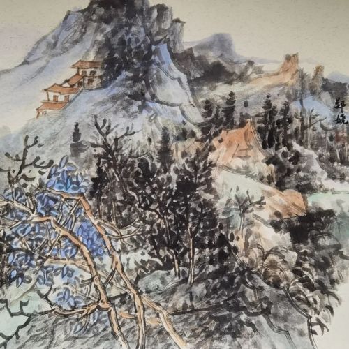 郑娆《早春图》