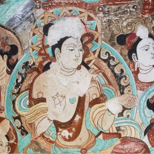 强丽亚《木板壁画》