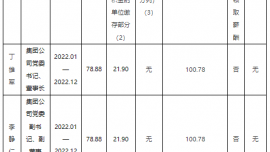茅臺集團公布高管2022年薪酬：董事長、總經(jīng)理稅前報酬均為100萬元