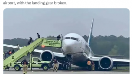 明查｜中國(guó)C919飛機(jī)在美降落時(shí)發(fā)生事故？實(shí)為美波音客機(jī)