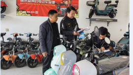 【3·15市場監(jiān)管在行動】寧縣市場監(jiān)管局加強(qiáng)電動車市場專項(xiàng)整治