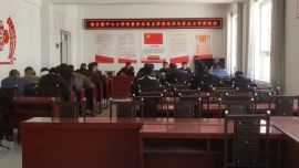 寧縣湘樂鎮(zhèn)市場監(jiān)管所召開學校食堂食品安全培訓會議