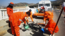 華池公路段多措并舉全力護航清明小長假