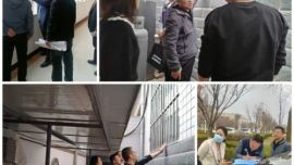 西峰區(qū)石油路街道開展拆除違規(guī)防盜網(wǎng)和鐵柵欄障礙物專項(xiàng)整治行動(dòng)