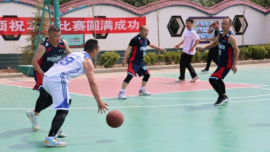 合水縣2024年首屆“中燃·石榴杯”和美鄉(xiāng)村（村BA）籃球賽火熱開賽