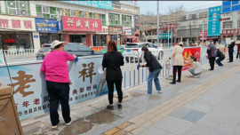 華池縣多部門聯(lián)合開展環(huán)境衛(wèi)生整治行動