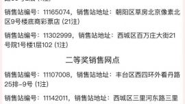 北京一福利彩票站單期售出21注一等獎15注二等獎 總獎金過億元 福彩客服：暫時無法確認(rèn)是否為同一人購買