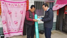 合水縣供銷合作社聯(lián)合社：結對關愛獻愛心 扶貧幫困暖人心