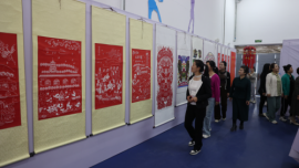 華池縣舉辦“鑄牢中華民族共同體意識 弘揚中華民族傳統(tǒng)文化”特色民俗作品巡覽