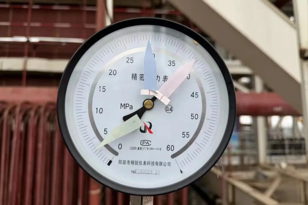 正寧電廠2號機組鍋爐水壓試驗一次成功