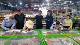 寧縣太昌鎮(zhèn)市場(chǎng)監(jiān)管所開(kāi)展“五一”節(jié)前民生領(lǐng)域?qū)ｍ?xiàng)整治