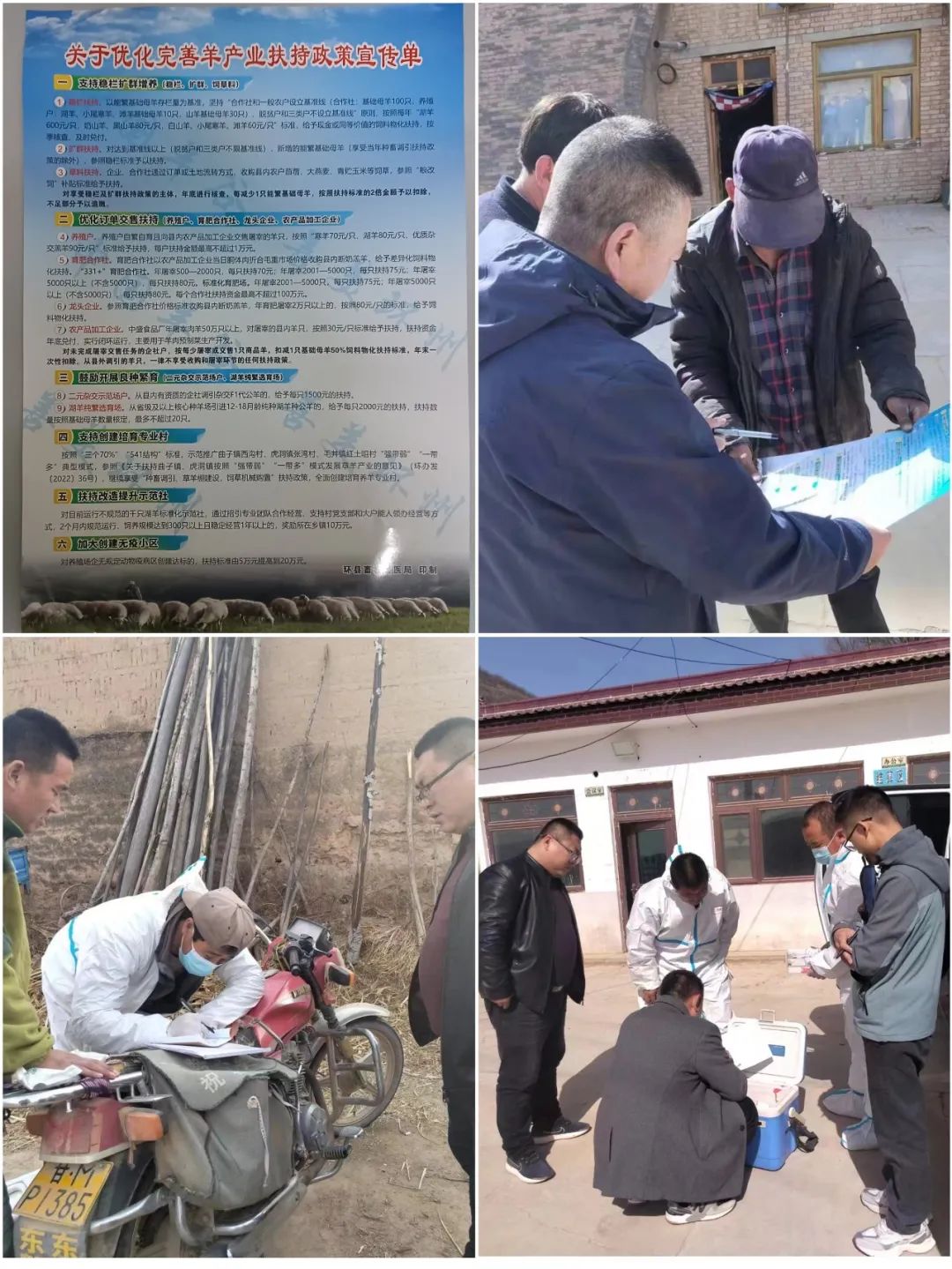 環(huán)縣耿灣鄉(xiāng)全面開展春季動物防疫集中免疫工作