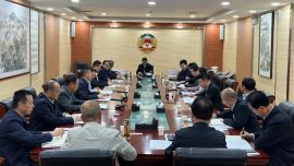 慶陽(yáng)市政協(xié)機(jī)關(guān)舉行黨紀(jì)學(xué)習(xí)教育讀書(shū)班第二次集中學(xué)習(xí)