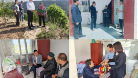 寧縣組織各幫扶單位、幫扶干部全面開展結對關愛走訪慰問活動