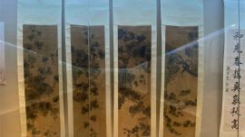 文博文化場館服務(wù)能力提升行動丨鎮(zhèn)原古字畫亮相康樂