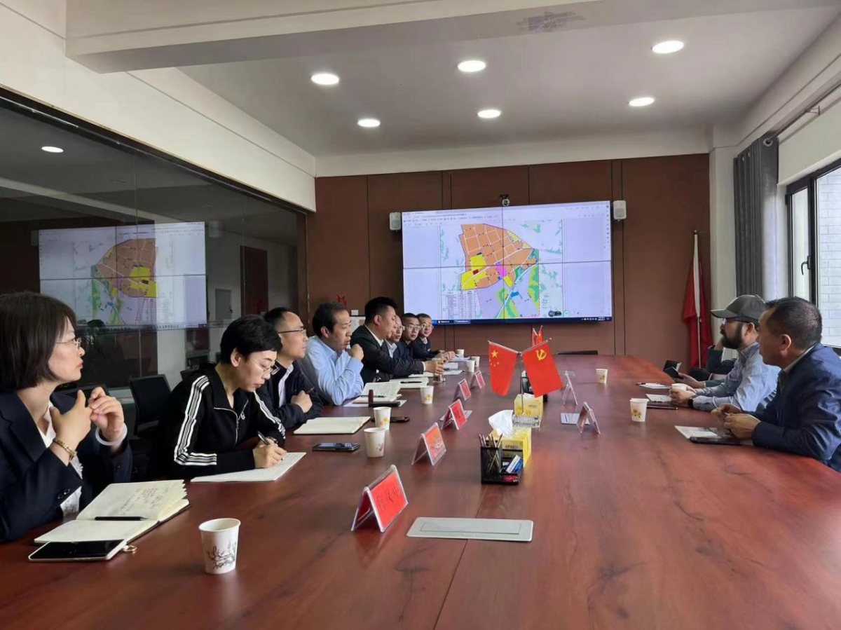 高端医疗仪器项目就落地事宜在驿马工业集中区座谈