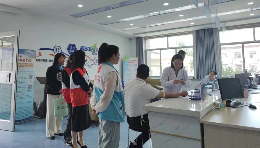 西峰區(qū)后官寨鎮(zhèn)開展造血干細胞采集入庫活動