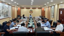 慶陽(yáng)市政協(xié)黨組（擴(kuò)大）會(huì)、黨組理論學(xué)習(xí)中心組學(xué)習(xí)會(huì)暨五屆三十一次主席會(huì)議召開(kāi)