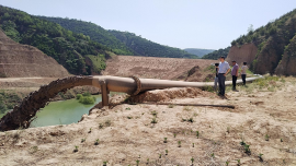 中國電建集團西北勘測設(shè)計研究院有限公司調(diào)研團隊蒞臨巴家咀水庫管理所調(diào)研巴家咀水庫清淤項目