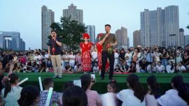 香約慶陽(yáng) 包容天下丨慶陽(yáng)民歌唱響黃河之濱為蘭馬助力