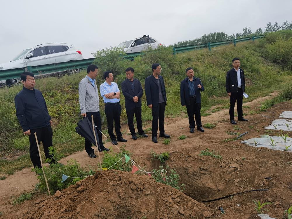宁县太昌高标准农田建设高效节水灌溉项目现场