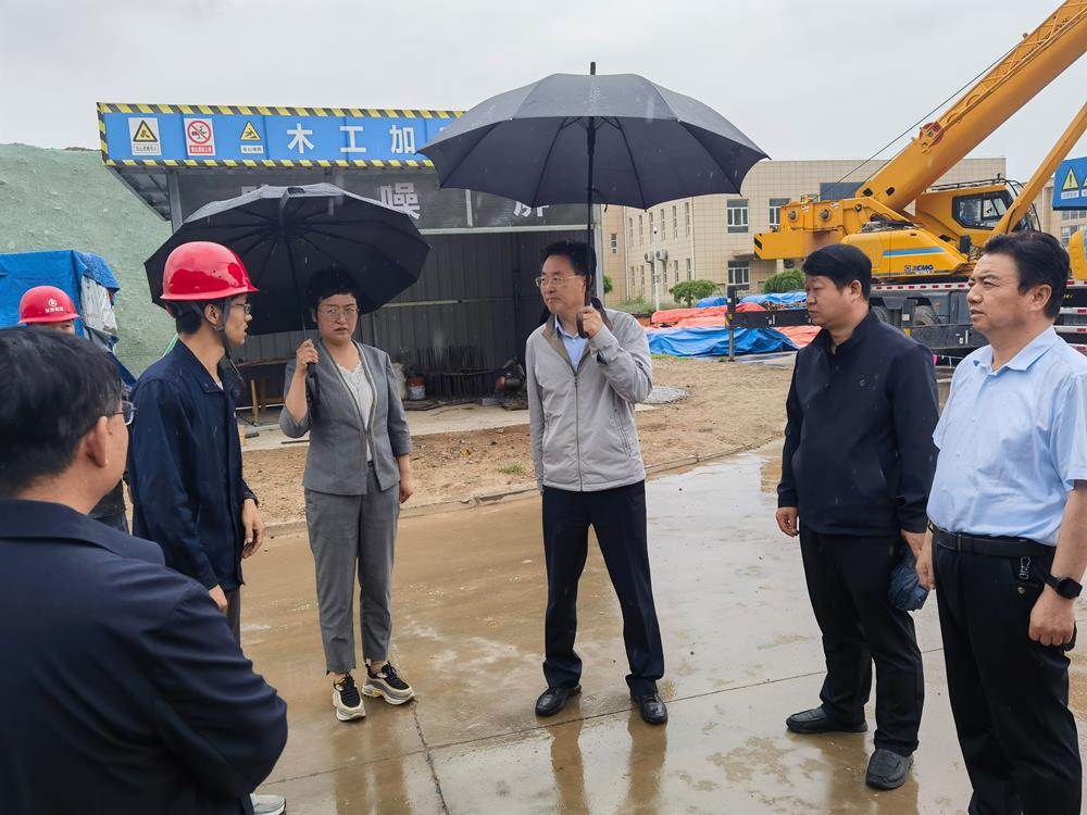 宁县小盘河引水入宁项目一泵站施工现场