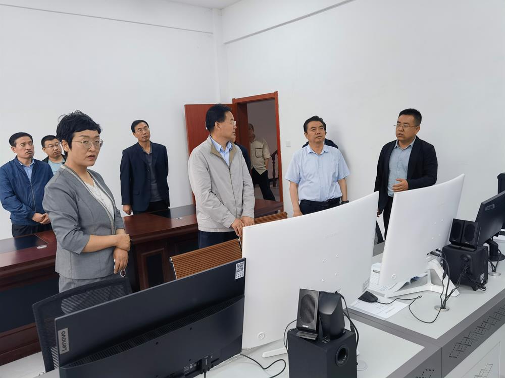 小盘河水库监控室