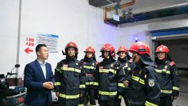 慶陽市消防救援支隊開展高層建筑火災撲救實戰(zhàn)拉動演練