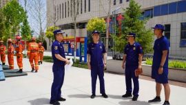 趙小龍督導(dǎo)檢查承訓(xùn)點(diǎn)新訓(xùn)工作