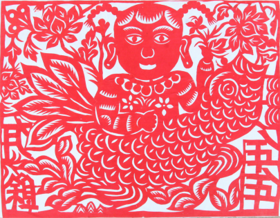 《五谷有余（鱼）》   文彩彩作