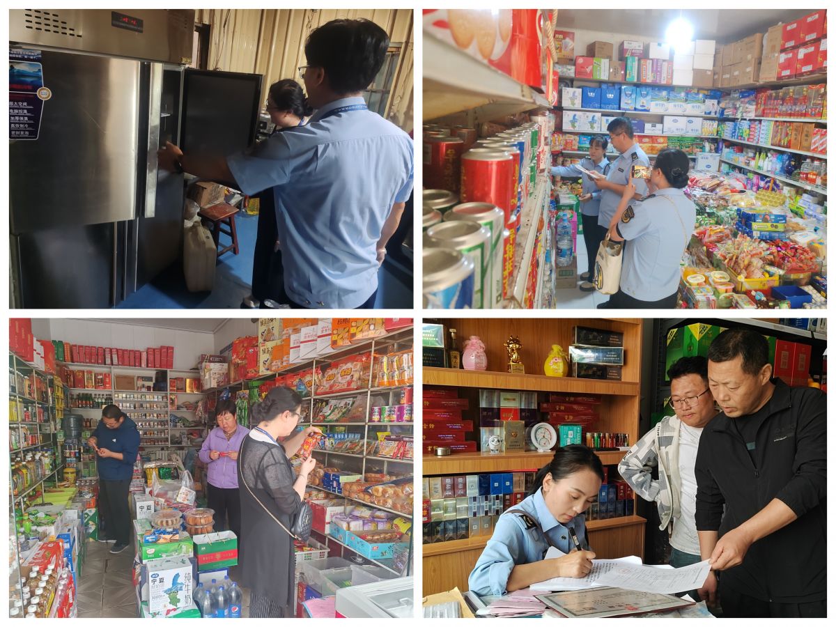 宁县新宁镇市场监管所开展高考前安全专项检查 图/赵永刚