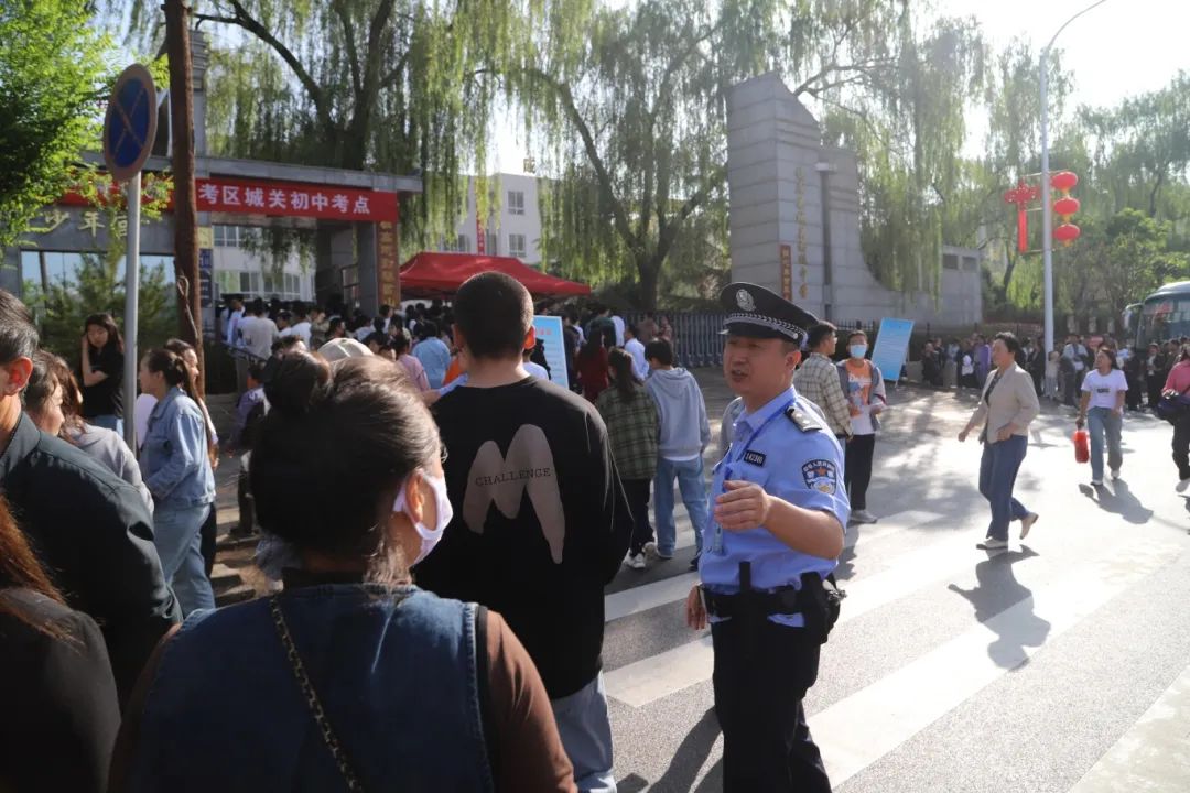 庆阳公安：为高考助威，为梦想护航！