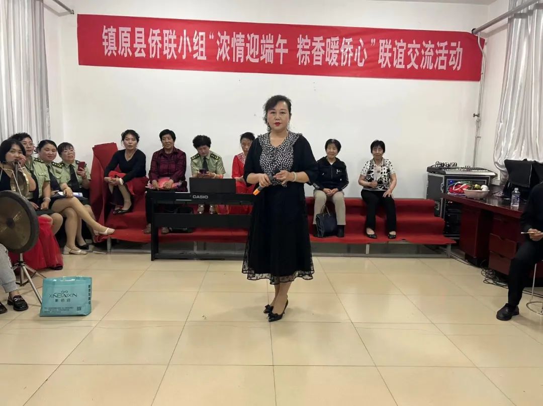 镇原县侨联小组开展“浓情迎端午 粽香暖侨心”联谊交流活动