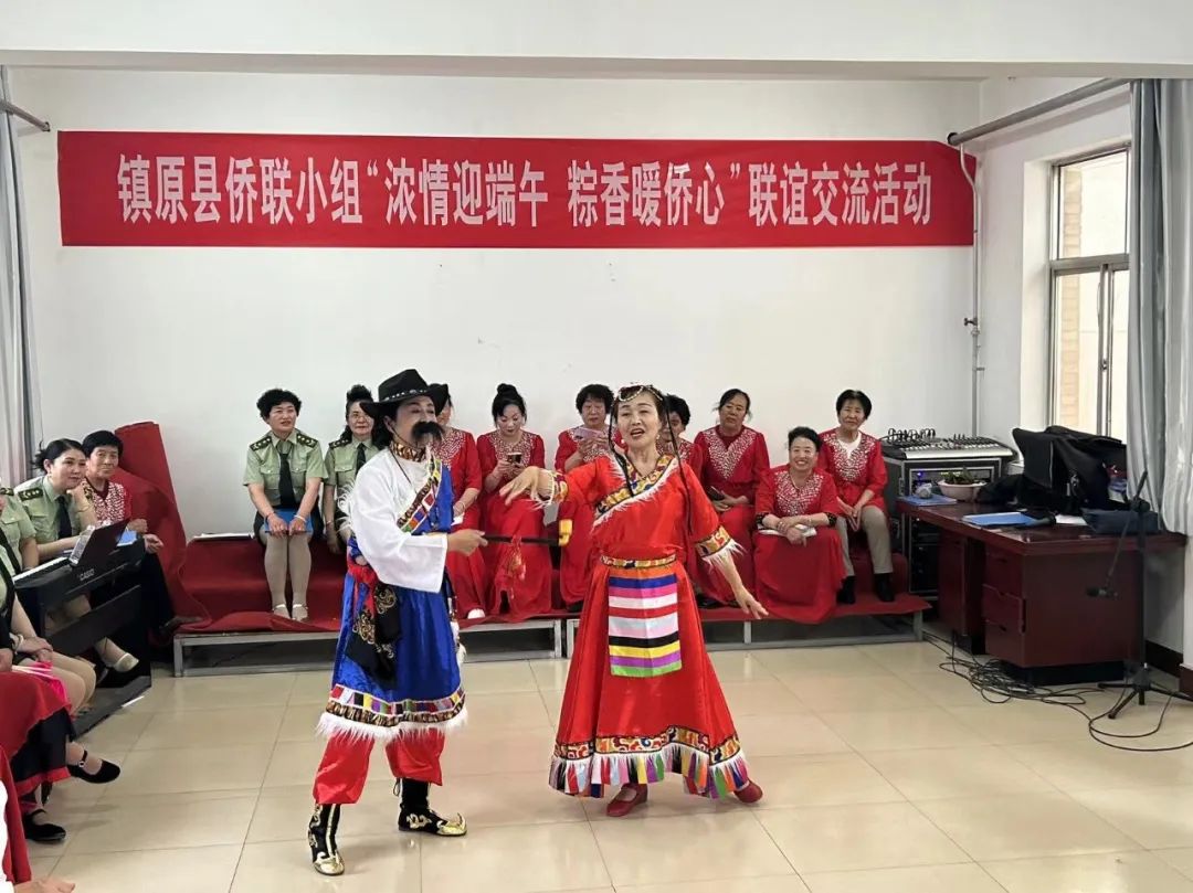镇原县侨联小组开展“浓情迎端午 粽香暖侨心”联谊交流活动