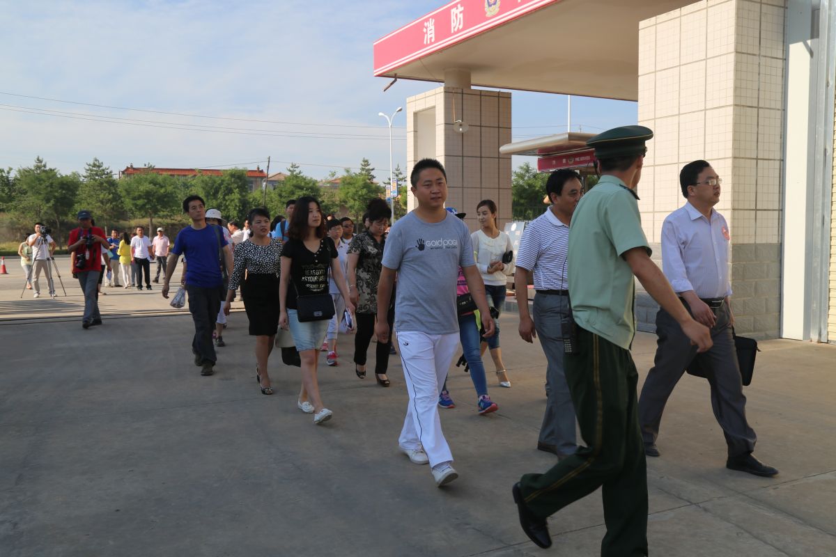 印象庆阳网线下活动回顾-走进庆阳消防支队军营体验日活动（2014.6.22）