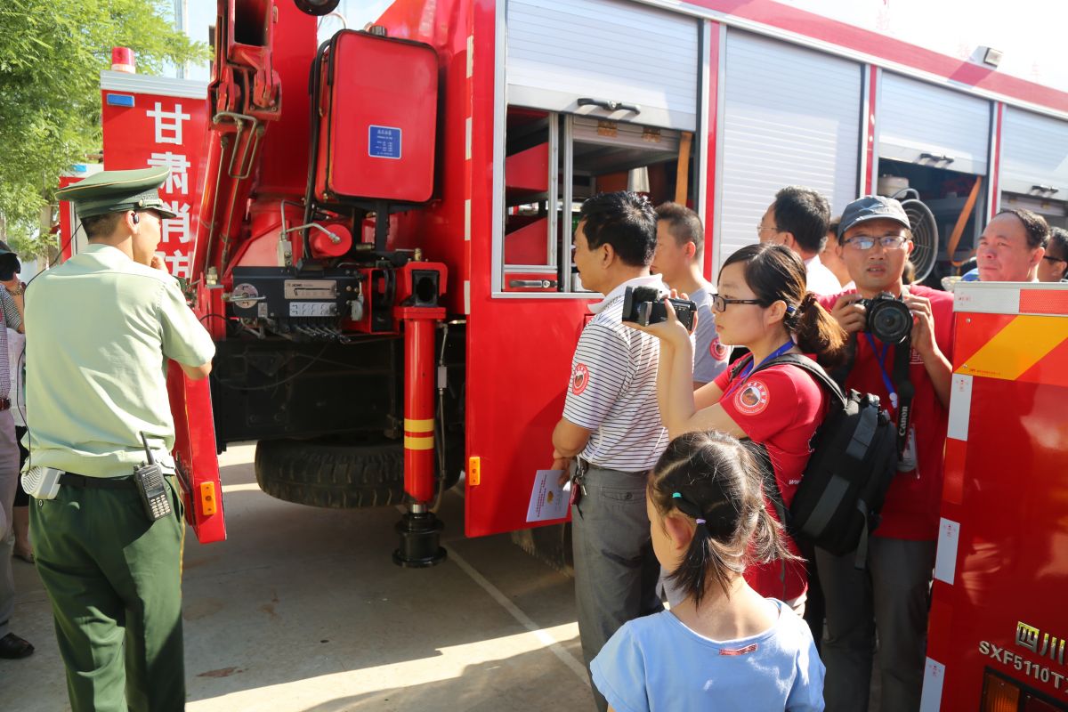印象庆阳网线下活动回顾-走进庆阳消防支队军营体验日活动（2014.6.22）