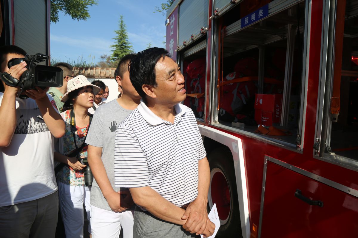 印象庆阳网线下活动回顾-走进庆阳消防支队军营体验日活动（2014.6.22）
