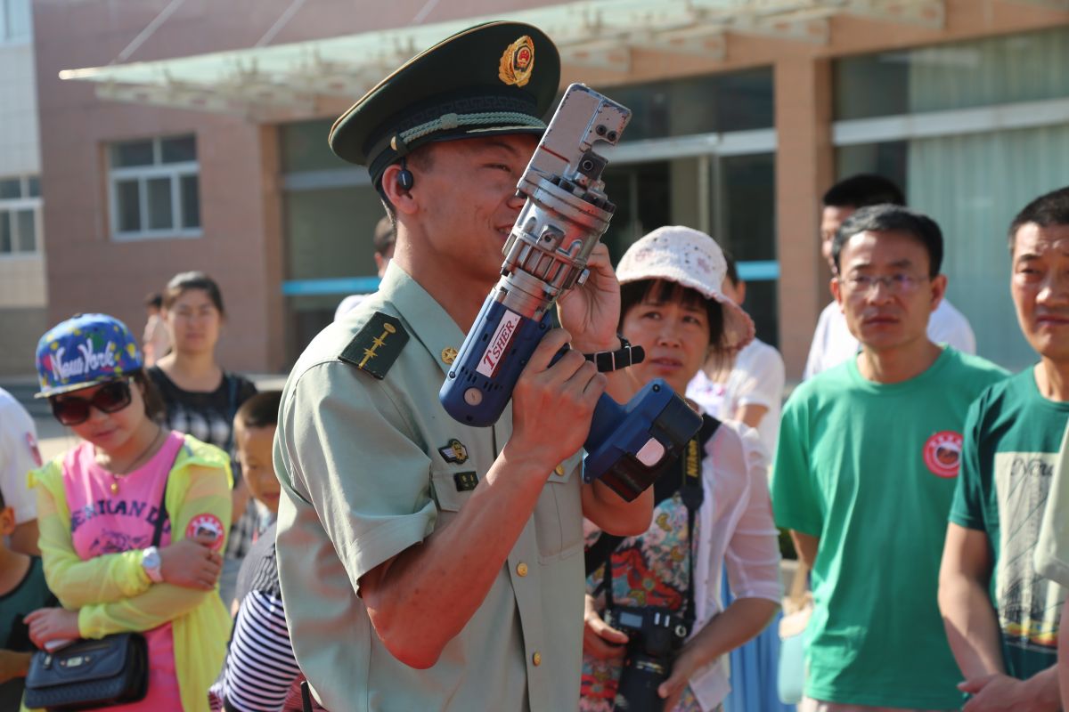 印象庆阳网线下活动回顾-走进庆阳消防支队军营体验日活动（2014.6.22）