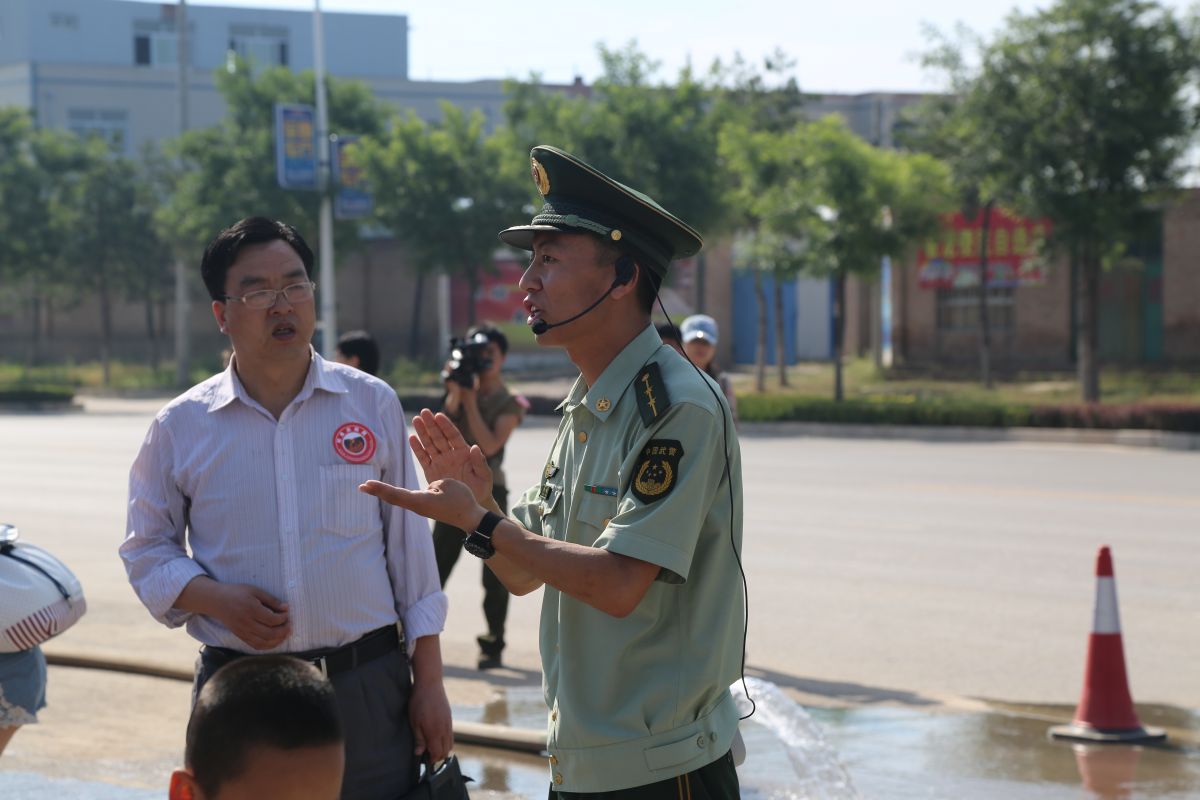 印象庆阳网线下活动回顾-走进庆阳消防支队军营体验日活动（2014.6.22）